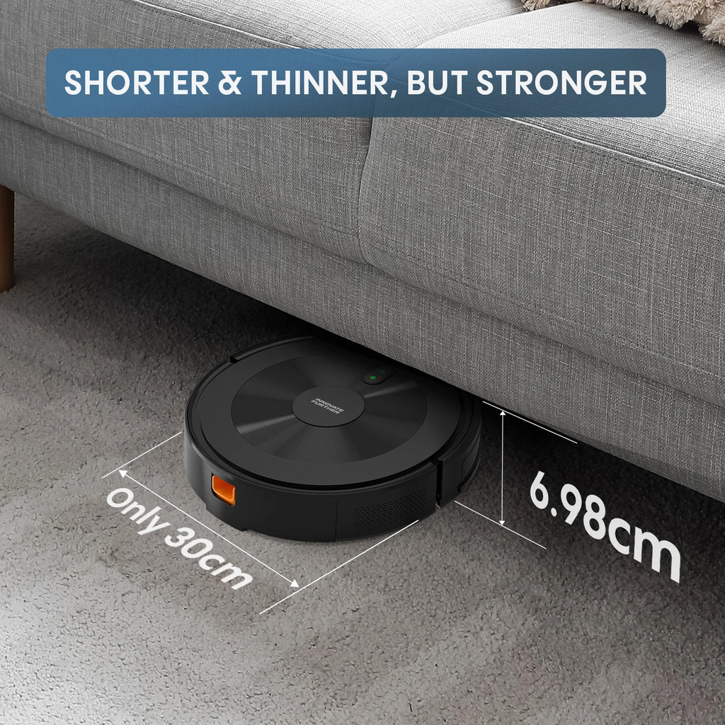 Bagotte Custom Logo Tuya APP Smart Home Robot Vacuum Cleaner Rechargeable with Battery Power for Household Use