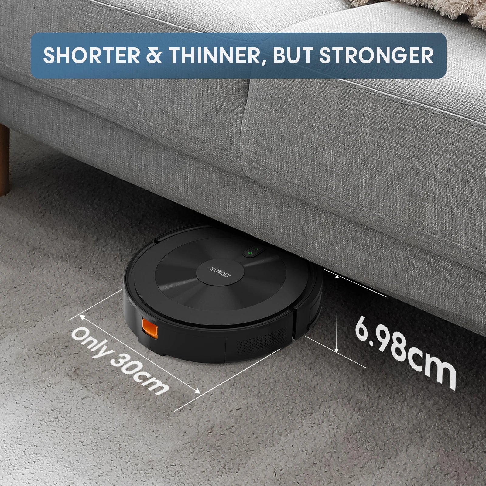 Bagotte Custom Logo Tuya APP Smart Home Robot Vacuum Cleaner Rechargeable with Battery Power for Household Use