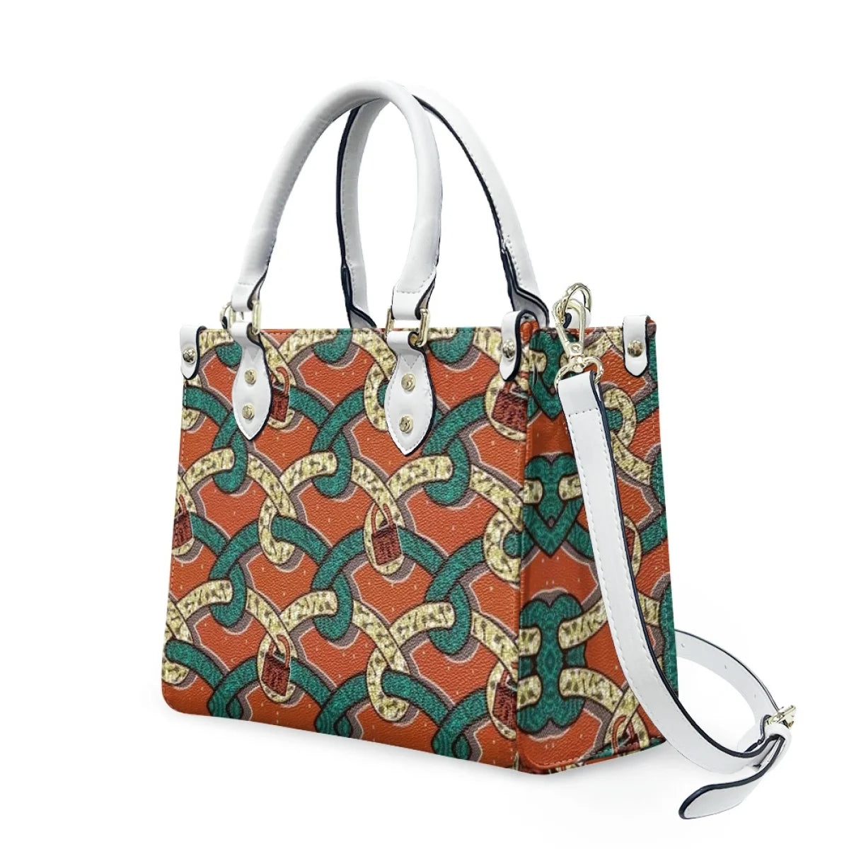 Customize Women's Handbag Leather Bags Women Handbags Ladies Wholesale Custom Polynesia Hawaiian Style Handbags for Women Luxury
