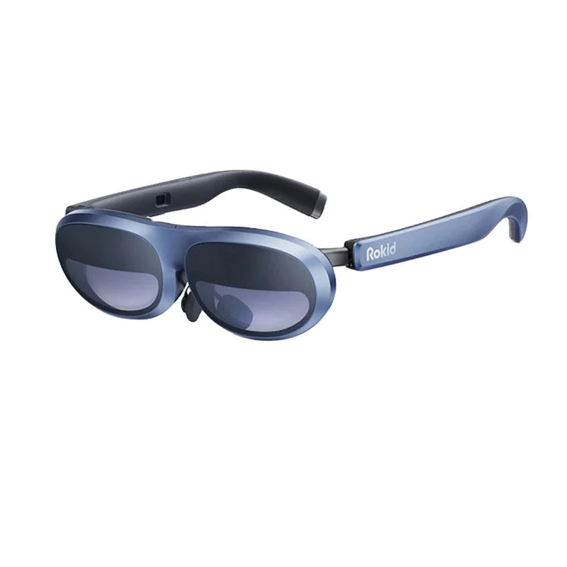 Original Rokid Max AR 3D Smart Glasses RTS Micro OLED 215Max Screen 50 FoV Viewing for Phones/Switch/PS5/Xbox/PC