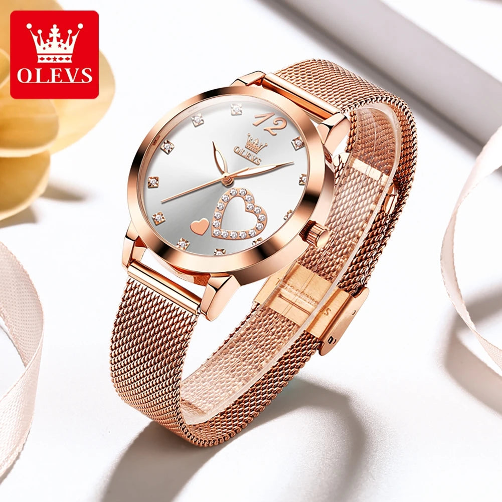 OLEVS Watch 5189 Hot Selling Brand Popular Women's Watches Good Quality Quartz Movement 3ATM Waterproof Ladies Watch