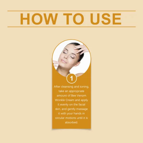 OUHOE Bee-Venom Facial  Gentle Moisturizing And Brightening Delicate Skin Care Cream