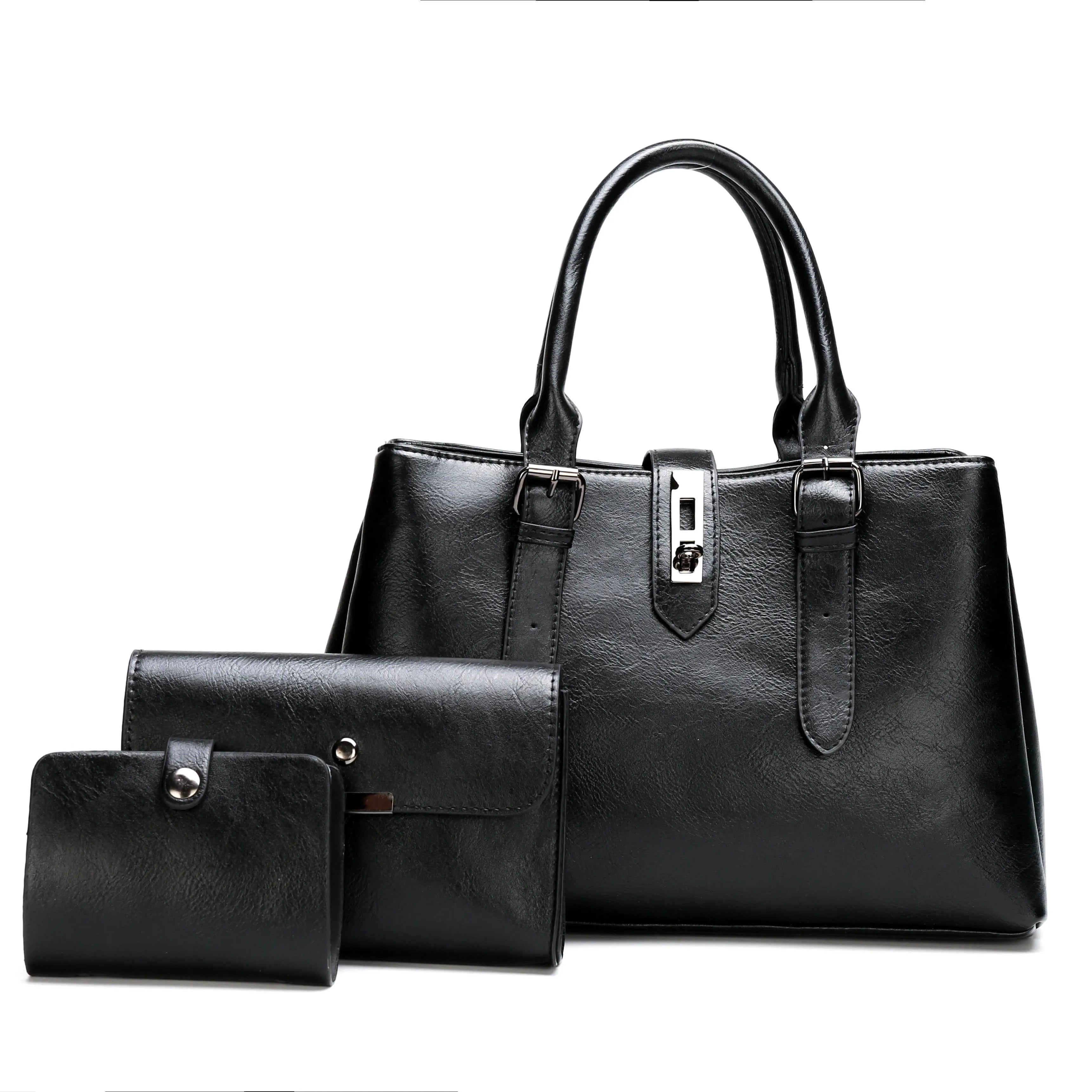 2026 New Women Handbags Three Piece Crossbody Bag Pocket Big Capacity Shoulder Bag Tote Bags Set Women Handbags
