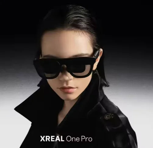 2025 Xreal One Pro Smart AR Glasses Native 3DoF Spatial Positioning System 6DoF Game Portable Screen Beam >80" Virtual Screen