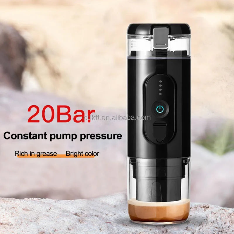 Portable Coffee Machine Smart Coffee Makers Automatic Coffee Maker Machine 12 Usb Technology Products UV Printing ABS English