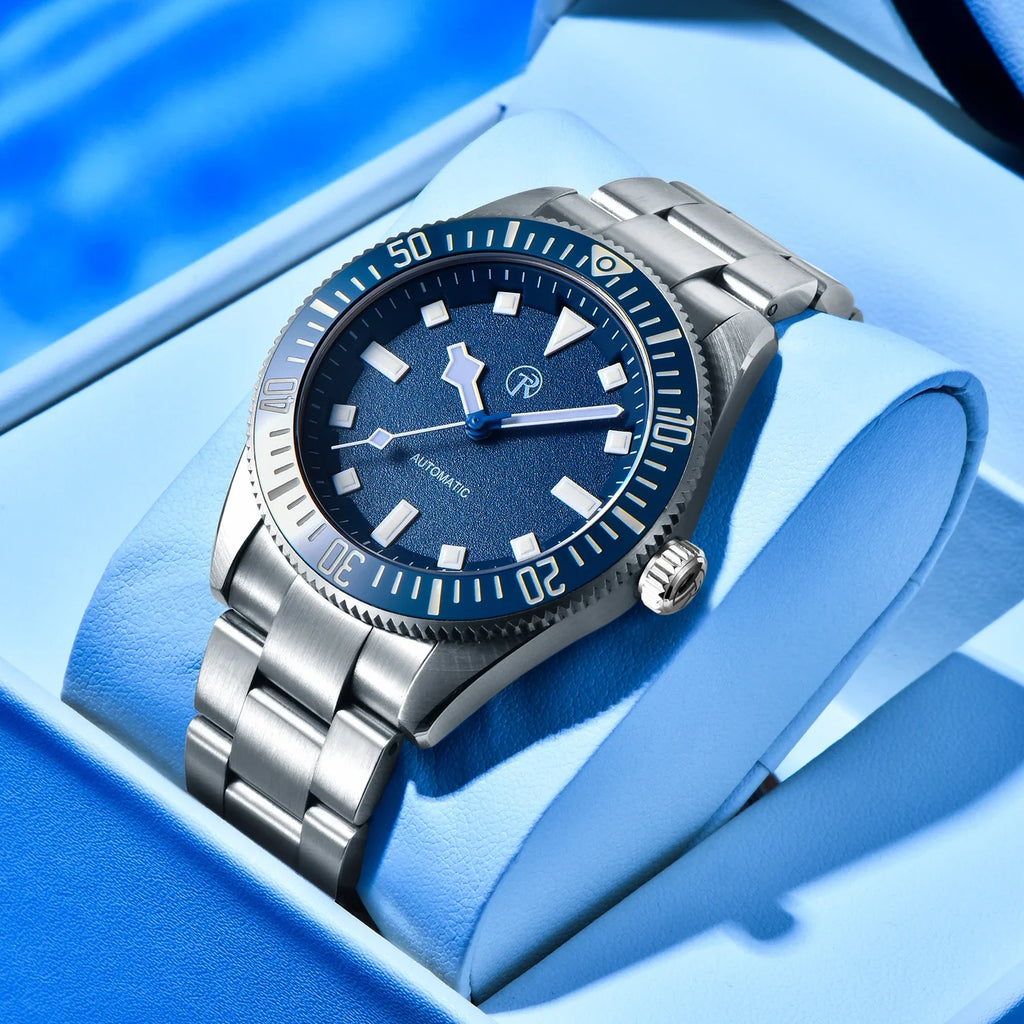 NH35 Luxury Rollstimi Men's Watches RT-7910 Automatic Mechanical Wristwatch for Men Sports Sapphire Mirror Ceramic Bezel Clock