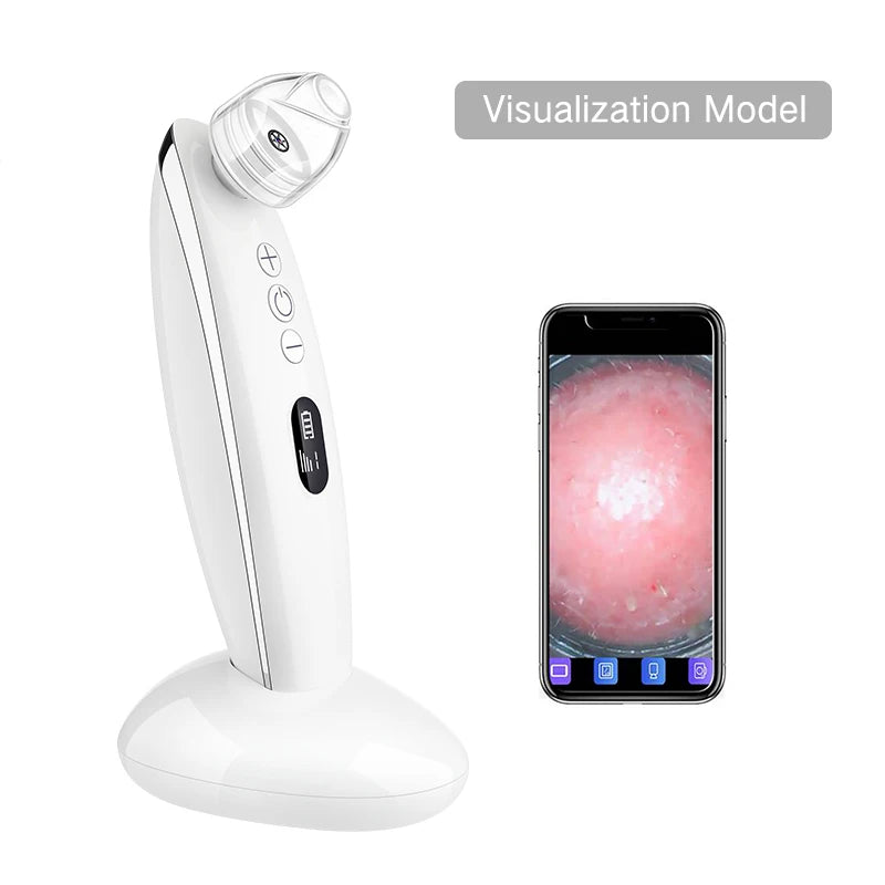 Electric Blackhead Remover With WiFi  App Wireless Camera Observation Skin Care Tools  Blackhead Remover Vacuum With Camera