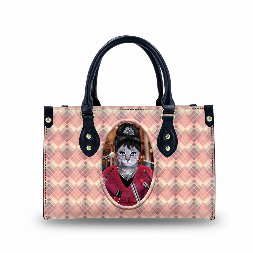 New Cat Pattern Hard Botton Tote Bag Women Handbags Ladies 2023 Luxury Leather Beautiful Ladies Handbags