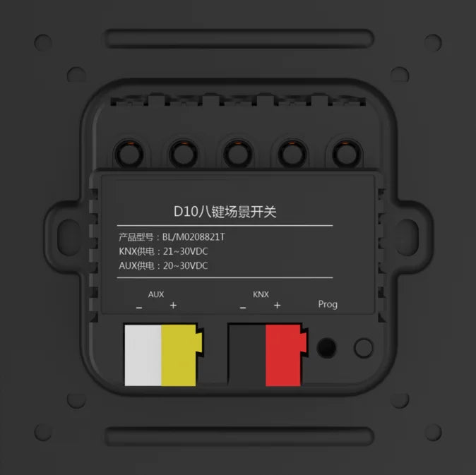 Factory Price KNX/EIB Protocol Smart Temperature Scene Switch Panel Customizable Alloy Smart Home System