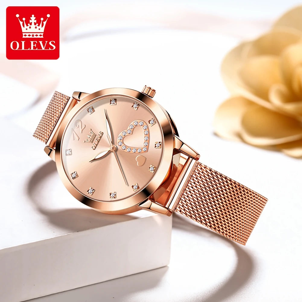 OLEVS Watch 5189 Hot Selling Brand Popular Women's Watches Good Quality Quartz Movement 3ATM Waterproof Ladies Watch