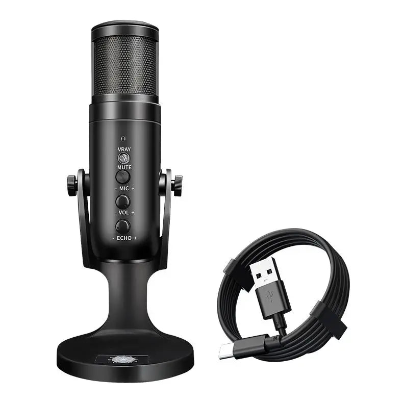 Demao MU900 Professional USB Condenser GAMING MICROPHONE with RGB for Game Podcast Studio Recording