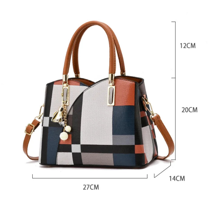 New Lattice High Capacity Fashion Trend Messenger Bags Luxury Women's Bags Womens Handbags Tote Bag