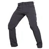 Lightweight Mid Waist Summer Casual Pants Quick Drying Breathable Flat Front Zipper Fly Harem Design Regular Fit Plain Dyed
