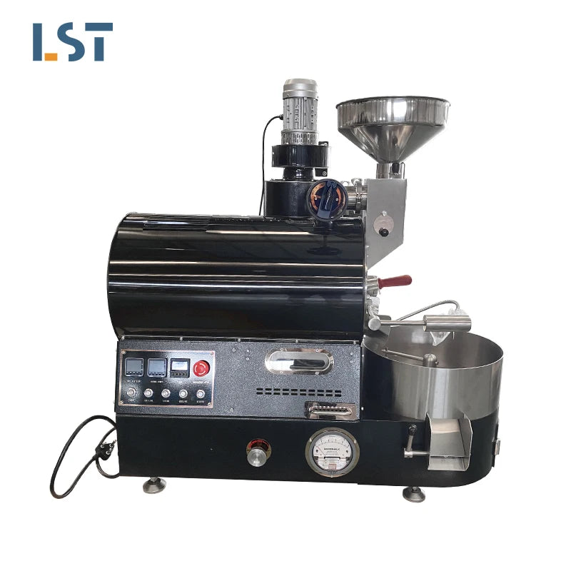 Electric Stainless Steel 1kg Fully Automatic Coffee Bean Roaster Grinder Maker for Home & Commercial Use Competitive Pricing