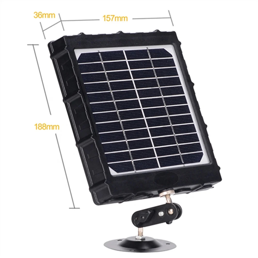 3W Small 12V Mini Solar Panel Battery Charger 12V 9V 6V for Outdoor Camera Cctv Hunting Trail Camera Solar Power Panel 8000mah