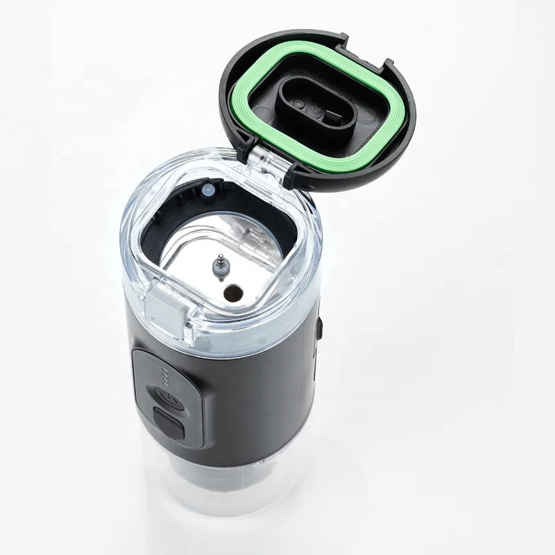 Mini Portable Coffee Maker, Espresso Portable Car Coffee Make Fully Automatic Coffee Machine Portable Black 12 Usb UV Printing