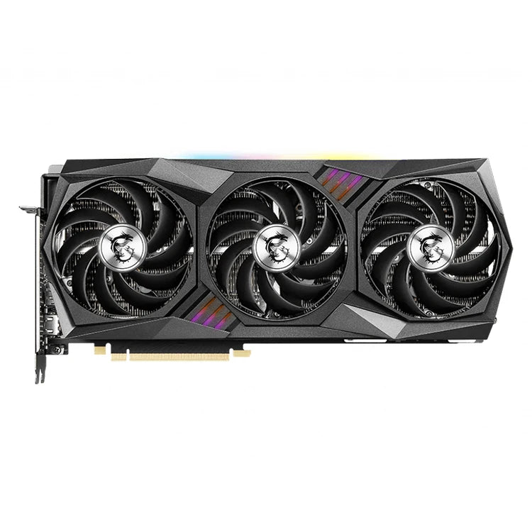 Used MSI GeForce RTX 3080 GAMING TRIO PLUS 12G Graphics Card With 12GB GDDR6X 384-bit Memory Support OverClock