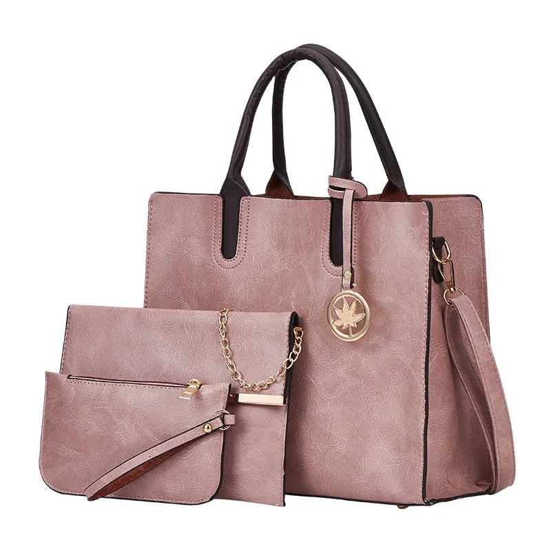 3 Pcs Set Women's Bags Large Capacity Designer Luxury Bags Women's Shoulder Handbags Bag for Casual Fashion Handbag Wholesale