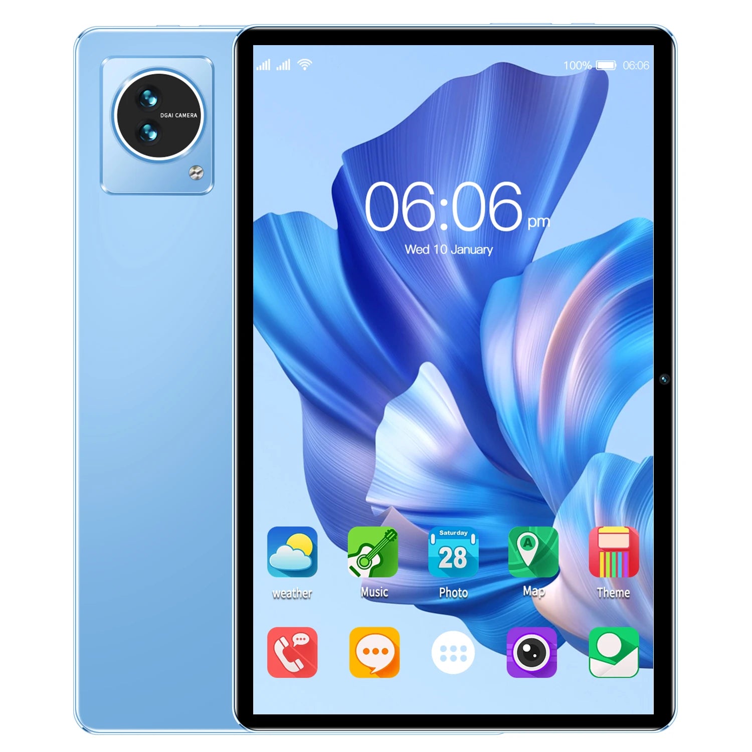10 Inch V10 Tablet 10-Core Android13 Dual Card Dual Standby 16G+512G Qualcomm Octa Core 1920x1200 4G 5G Compatible Educational