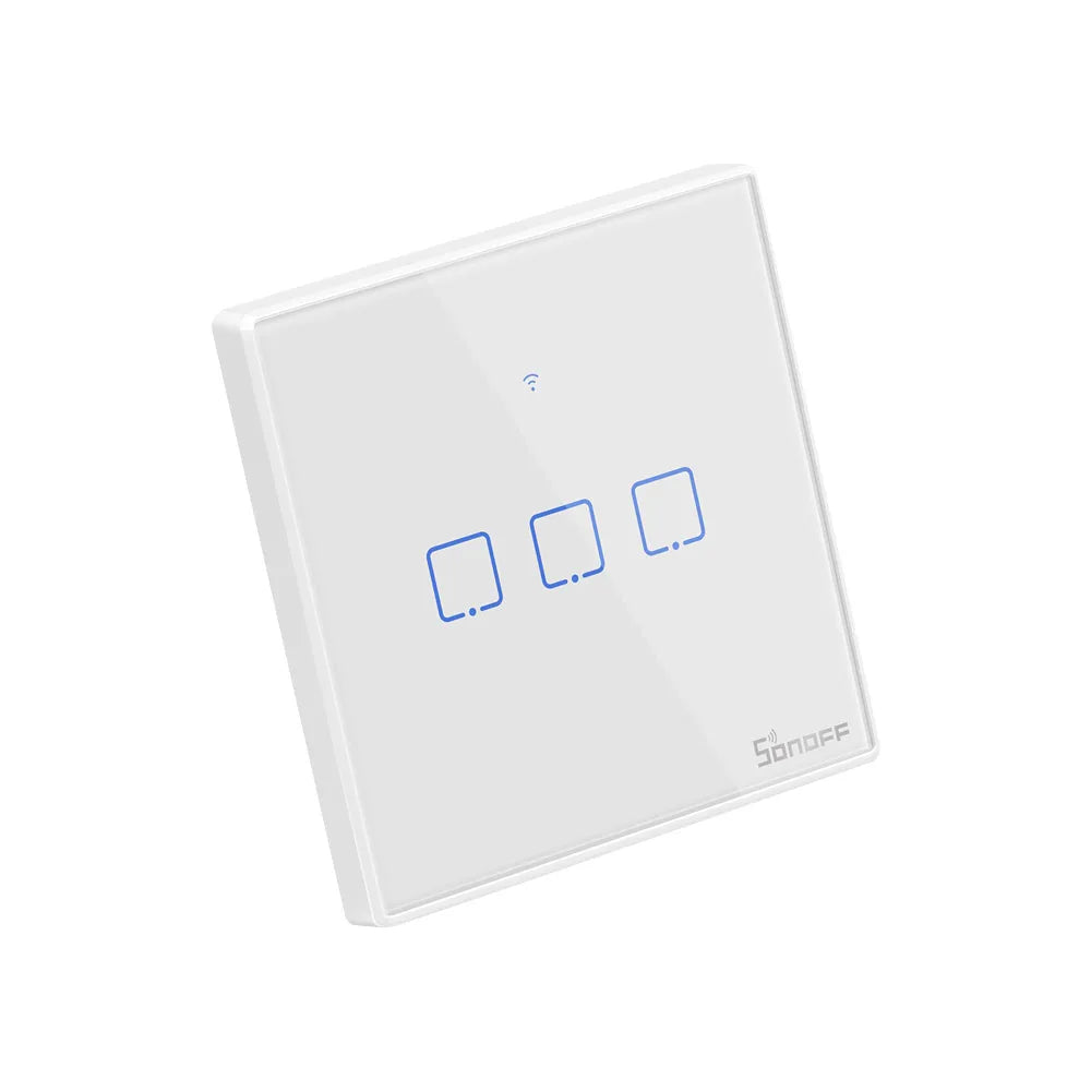 Sonoff T2 TX Serious 1 Gang EU UK US Smart Home Automation Interruptor Sonoff Smart Wifi Switch Smart Wall Lights Switch