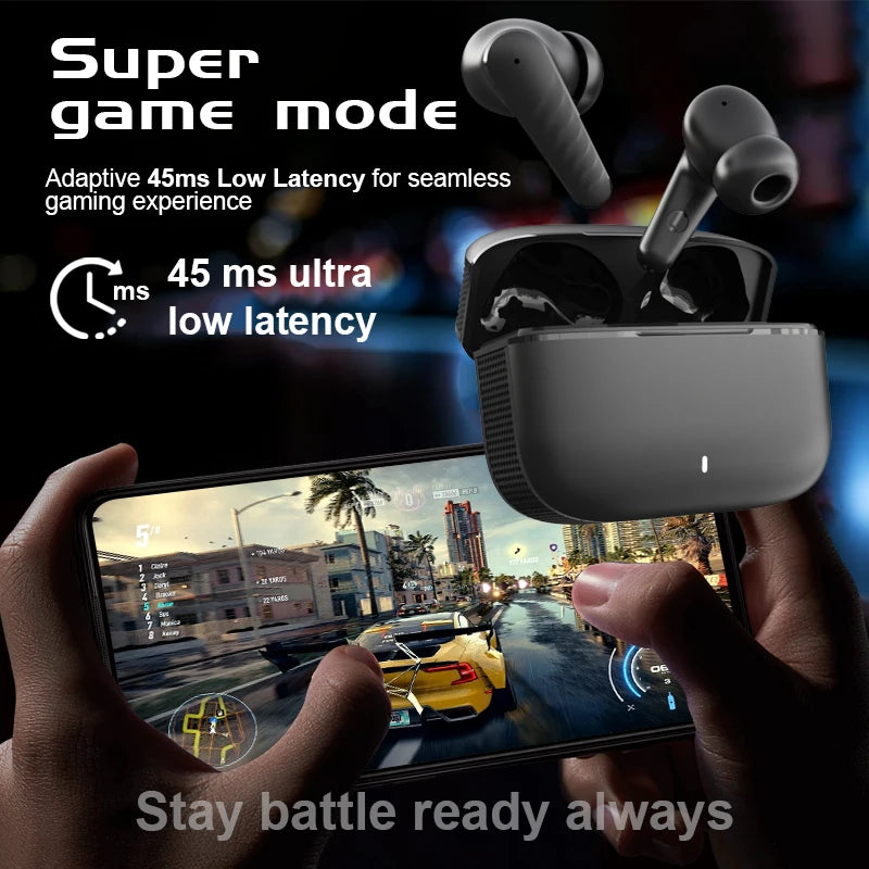 2024 New Wireless Earbuds Tws Headsets Gaming HIFI Bass Sports Game Headphone Earphone T8