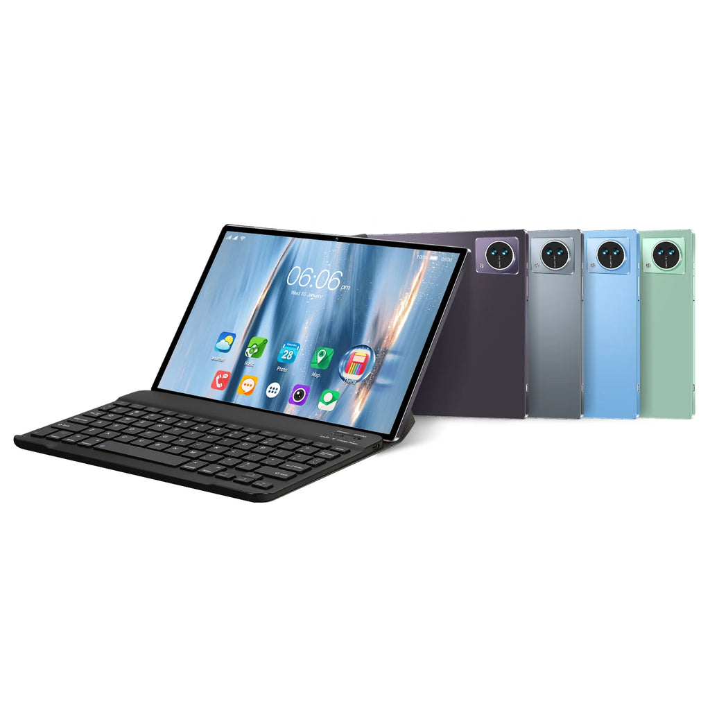 OEM Wholesale 10.1 Inch PC Student Cheap Gaming Mini Gamer Laptops Computer Tablets  WiFi Students Kids Children Gifts