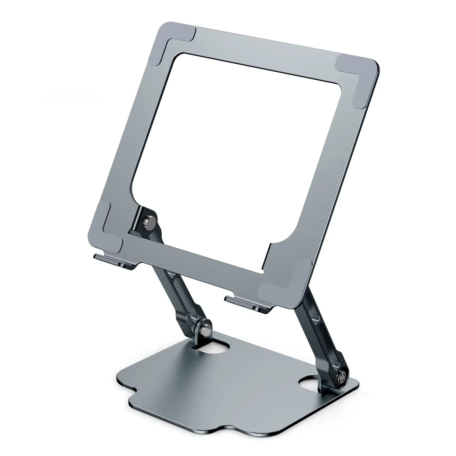 Foldable  Aluminum 360 Rotation Laptop Stand With Cooling Fan Ergonomic Adjustable  Laptop Holder for Office Business Gifts