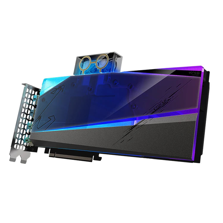 GIGABYTE AORUS Radeon RX 6900XT XTREME WATERFORCE WB 16G Water Cooling Gaming Graphics Card with GDDR6 Memory Support OverClock