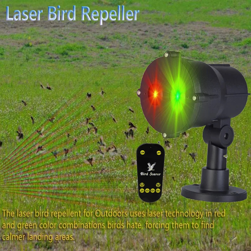 China Factory Wholesale Outdoor Laser Bird Repellent Equipment Bird Ultrasonic Laser to Keep Birds Away From Farmlands