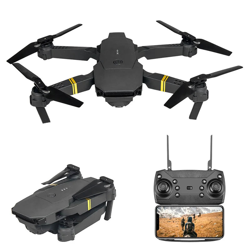 New Arrival Eachine E58 RC Drone With Camera Wide Angle HD 720P Camera WIFI FPV Hight Hold Mode Foldable Arm Quadcopter Drone