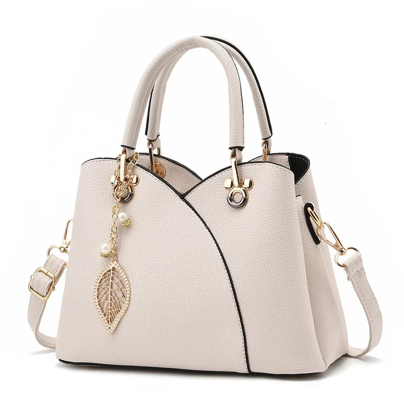 Large Capacity Versatile 2024 New Fashionable and Simple Solid Color Small Fresh Bags Women Handbags Lady