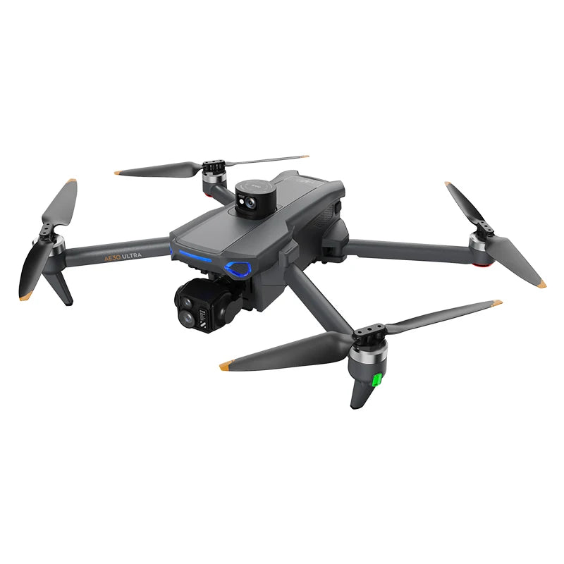 AE30  MINI 4K  Dual Camera WiFi FPV Air Pressure  Hold Foldable Quadcopter Professional Aerial Photography Without  Oas