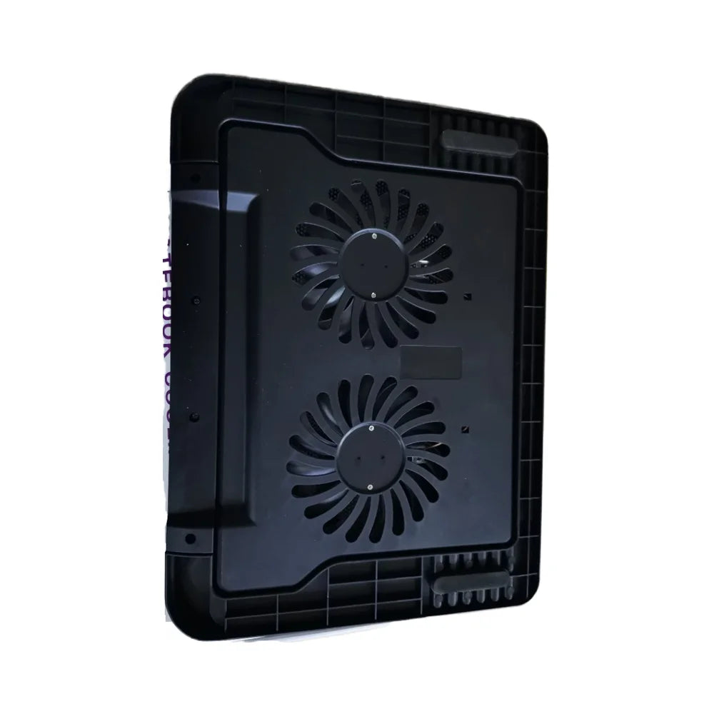 Aidecoolr 15-17 Inch Dual Fan Laptop Cooling Pad USB Connector Silent Axial Fan Customizable Size Sale
