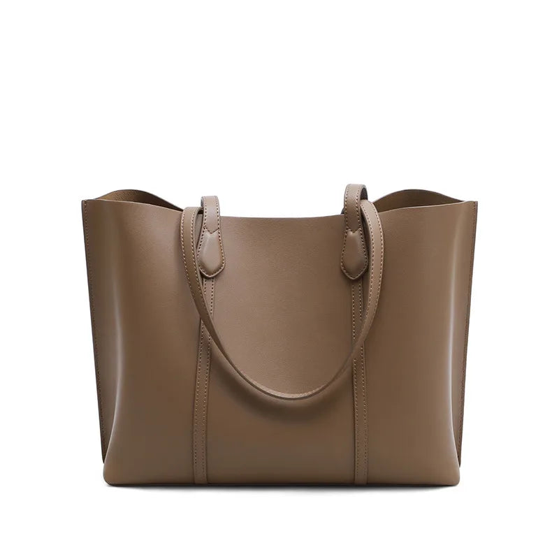 Women Buckets Bag Genuine Leather Handbag for Women Leather Shoulder Bag Casual Tote Crossbody Bags
