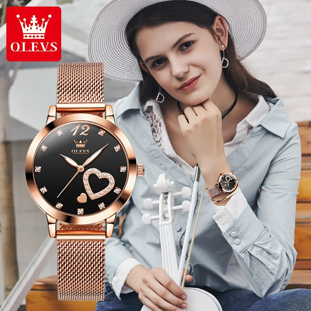 OLEVS Watch 5189 Hot Selling Brand Popular Women's Watches Good Quality Quartz Movement 3ATM Waterproof Ladies Watch