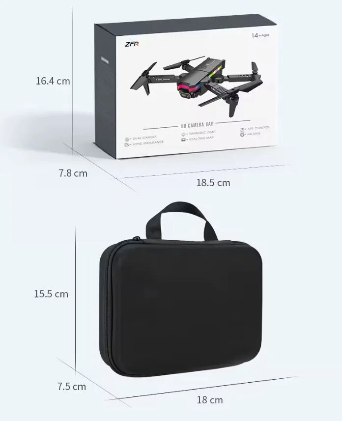 New Dron F190 4k hd Dual Camera Wifi Fpv Foldable Quadcopter Helicopter Drones Toys Rc Mini Drone F190 V E58 E99 K3 F189