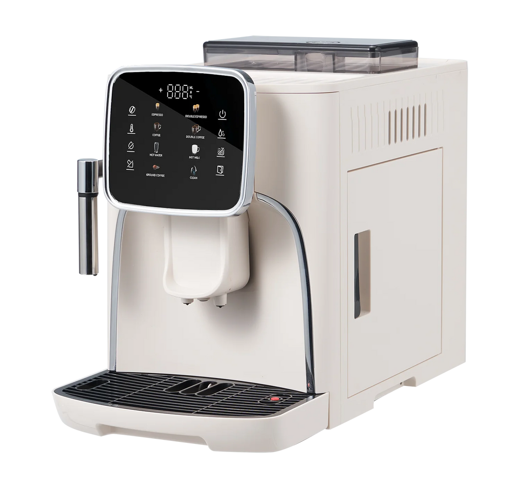 Digital Touch Panel Fully Automatic Coffee Espresso Maker with Steam Wand