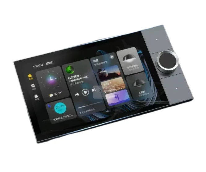 10.1 Inch Smart Touch Panel with Knob KNX/EIB Screen Factory Price Home Automation System Smart Home System