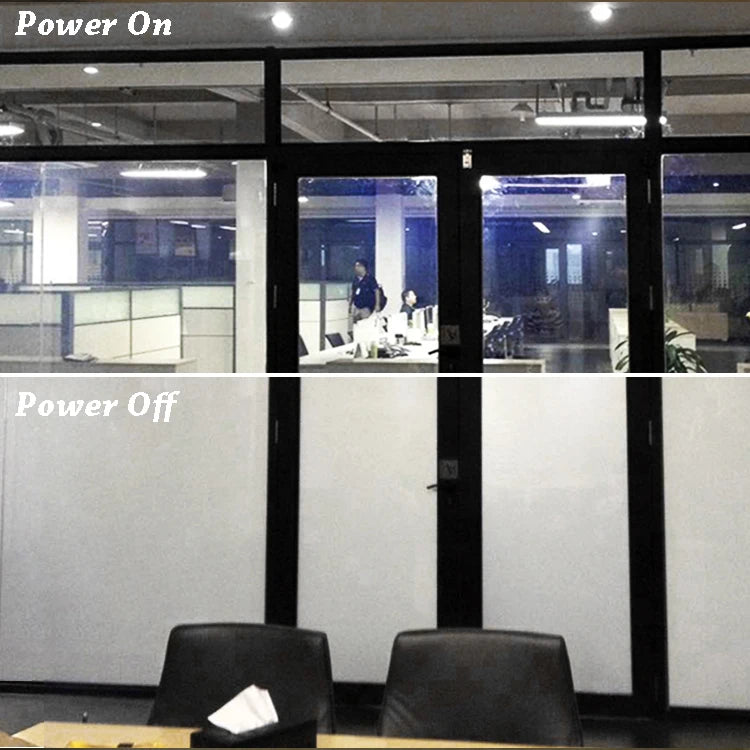 Electric Smart Tint Self Adhesive PDLC Film Smart Home Electric Frosted Glass Film for Window and Door PDLC Smart Film for Glass