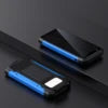 30000mAh Large Capacity Led Light Portable Solar Power Bank Dual Usb TYPE-C 3 Output Solar Charger Mobile Power Bank