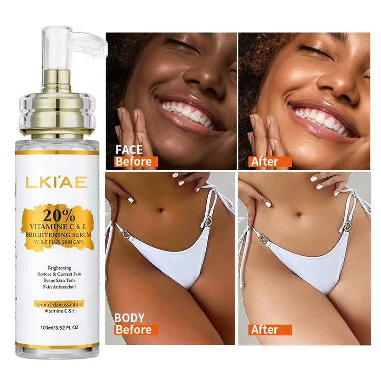 Wholesale Skin Care Brightening Vitamin C Serum Face Firming Makeup Anti Aging Hyaluronic Acid Serum