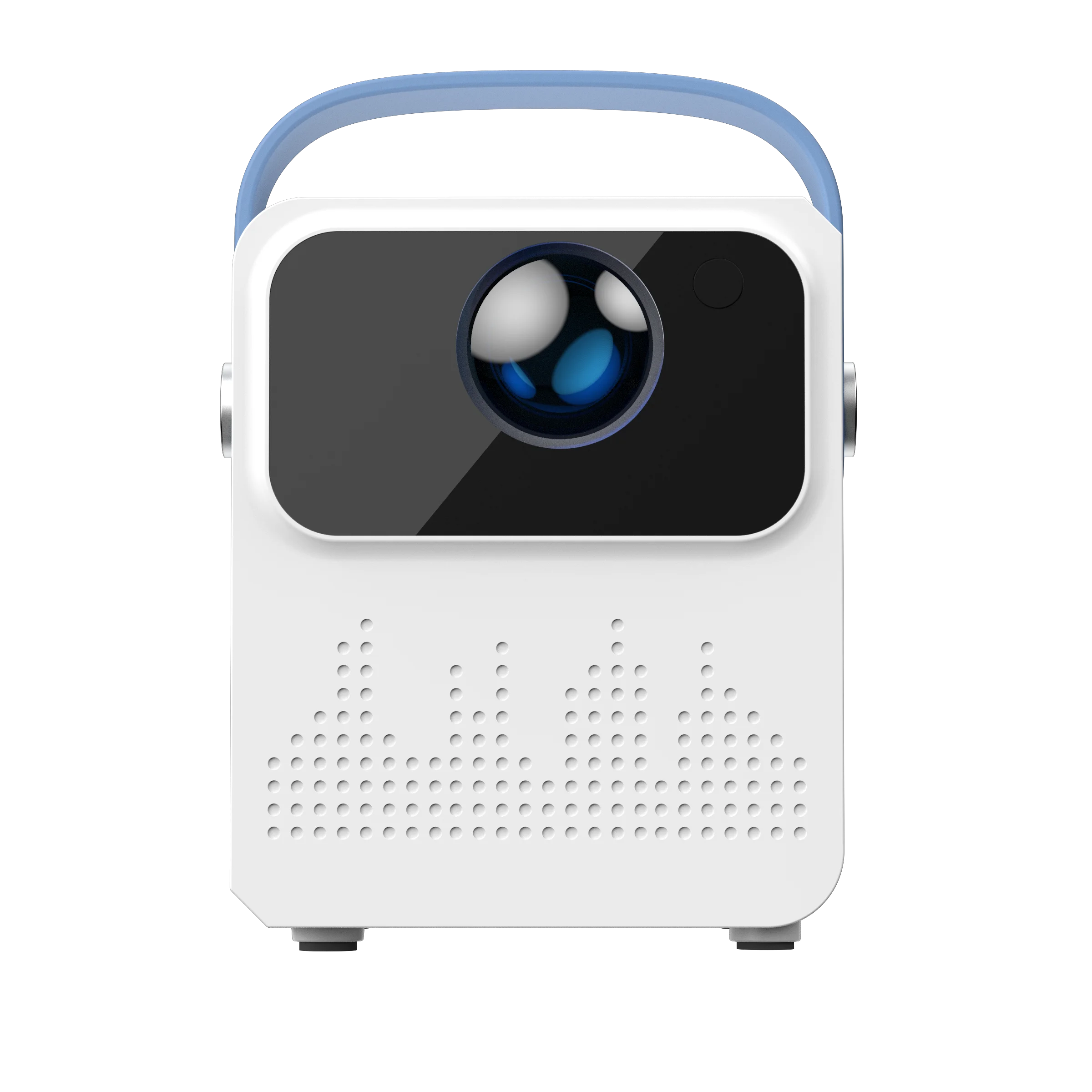 Wholesale T2mini Android 11 Portable Smart Home Projector LED Lamp Video Movie Play  720P  HD Projector
