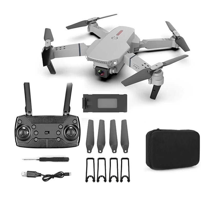 Drone Mini E525 Long Range FPV Rc Pro Mini Drones with Camera WiFi FPV RC Foldable Mini Dron E525