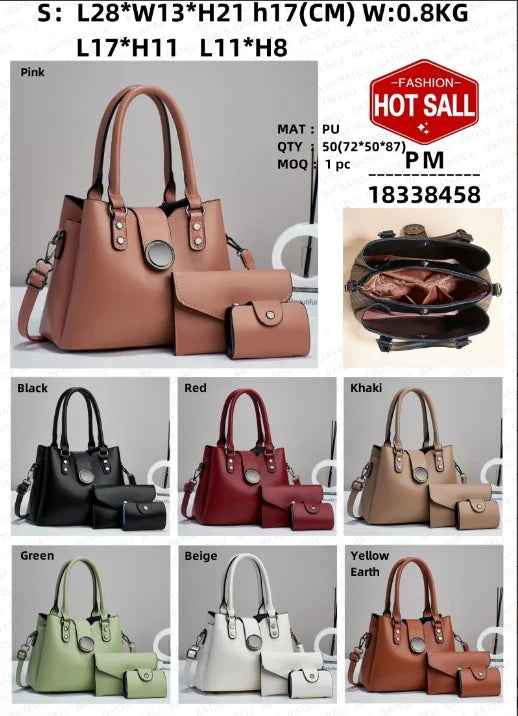 New High Capacity Fashion Trend Messenger Bags Luxury Women's Bags Womens Handbags Tote Bag Handbag Set