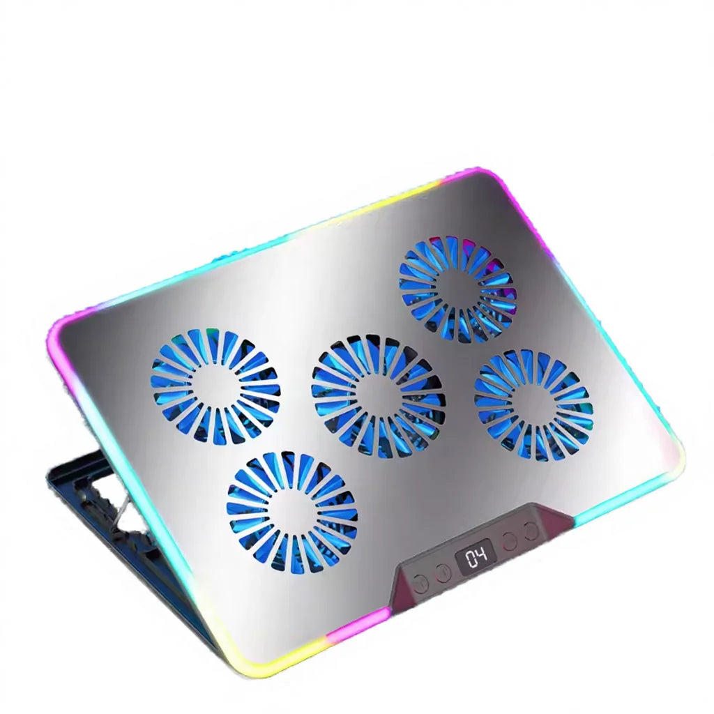 P43F Adjustable Portable Original Factory Direct Selling Aluminum Foldable Laptop Stand Notebook Laptop Stand With Cooling Fan