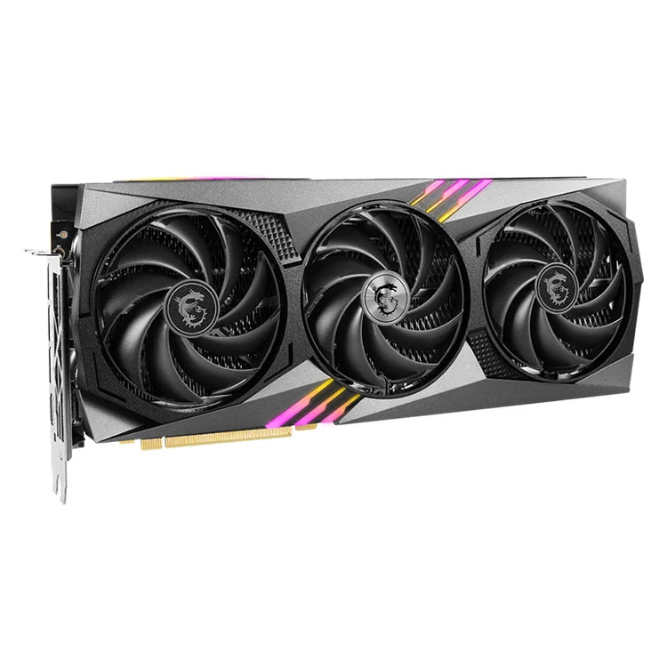 Used MSI GeForce RTX 4070 GAMING TRIO 12G Graphics Card With 12GB GDDR6X 192 Bit Memory Support OverClock
