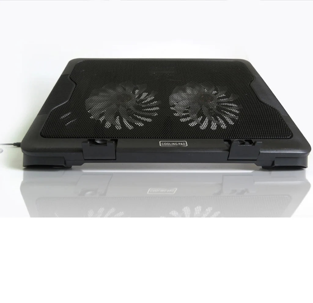 Aidecoolr 15-17 Inch Dual Fan Laptop Cooling Pad USB Connector Silent Axial Fan Customizable Size Sale