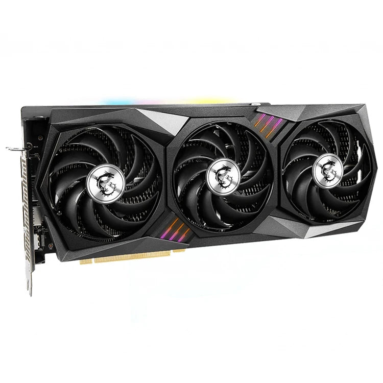 Used MS'I GeForce RTX 3080TI GAMING TRIO 12G Graphics Card with 12GB GDDR6X Memory 19Gbps Memory Speed Video Card