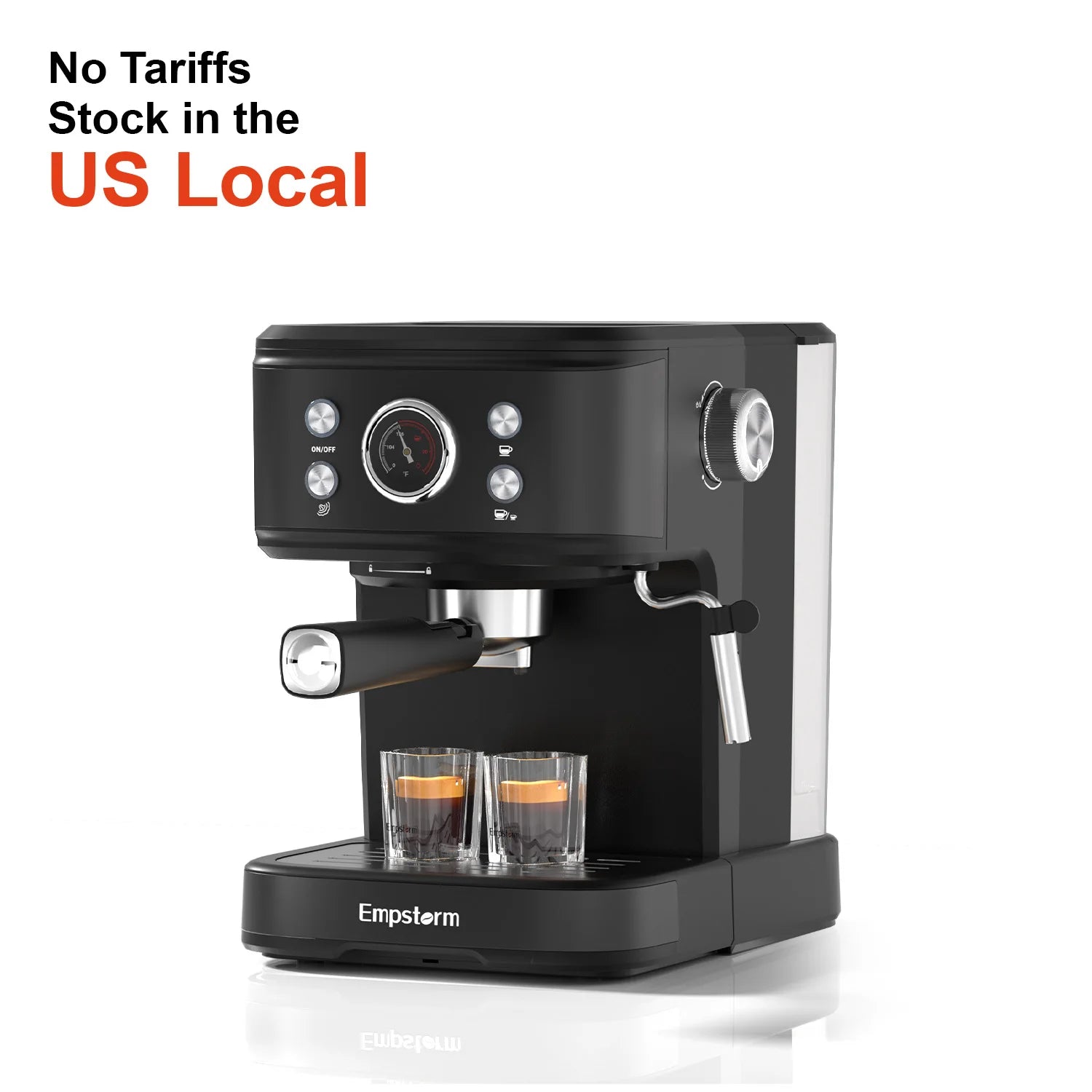 Empstorm Retail Price Original Design White 04E Espresso Machines 20 Bar Semi Automatic Coffee Machine for Cappuccino