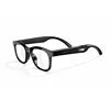 F09 AI Translation Glasses FM Radio + Wireless Connectivity Smart Glasses with Stereo Speakers to Broadcast Translation Results